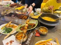-河坝烧烤串城(金达莱店)