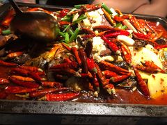 -探鱼·鲜青椒爽麻烤鱼(天河优托邦店)