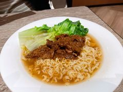 沙茶牛肉公仔面-敏华冰厅(天河城店)