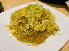 椰菜炒粉丝-龙泉人椰子鸡.糟粕醋.海南菜(三亚旗舰店)