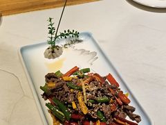 五彩梅花麓肉-小隐院子·庭院餐厅(大学城后湖店)