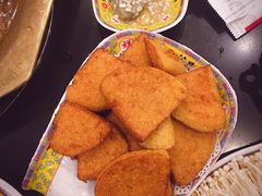 炸窝头片-芦月轩羊蝎子(北蜂窝店)