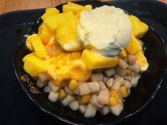 芒果雪花冰-鲜芋仙(苏州干将店)