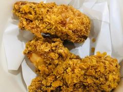 气泡薯片热辣脆皮鸡餐-肯德基(石桥铺店)