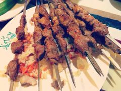 羊肉串-语言大学-清真食堂