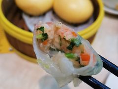鲜虾菠菜饺-明泉居茶点荟(车陂店)