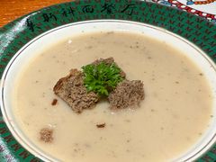 奶油蘑菇汤-莫斯科西餐厅