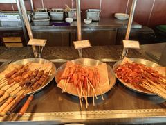 铁板黑椒大虾-汇泉王朝大饭店-旋转餐厅(南海路店)