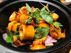 九层塔酱爆东山小管-四道菜·福建菜馆(新街口金鹰店)