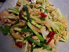 干锅丽水香菇花菜-探花·意境江南菜·唐伯虎文化体验店·松鼠桂鱼(观前店)