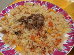 新疆抓饭-新疆巴州金丝特餐厅(大钟寺店)