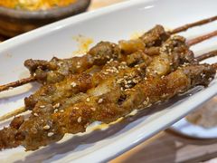 新疆红柳枝羊肉串-小放牛炒菜馆(北国商城店)