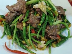 青瓜花炒牛肉-湛江海鲜食府(一号路店)