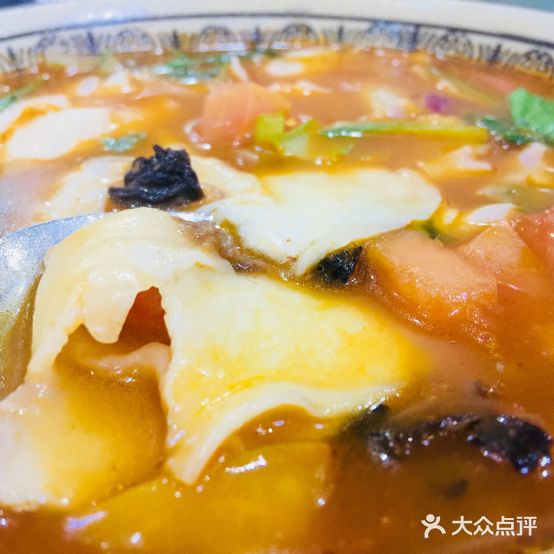 好时候托克逊拌面牛肉丸子汤