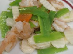 青笋山药虾仁-君霖海鲜私房菜(春柳店)