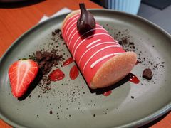 草莓乳酪卷-魏斯理汉堡(西安沣东吾悦店)