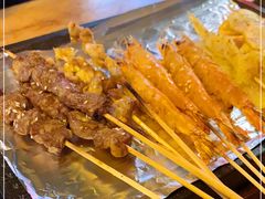 -路边摊小炉子烧烤