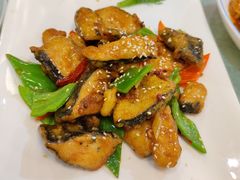 香煎糍粑鱼-长春观斋补堂素菜馆