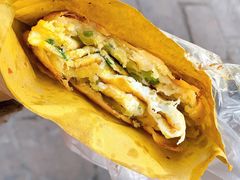 鸡蛋火烧-皮市街大油火烧