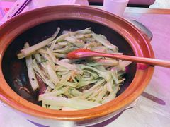 虾酱啫通菜梗-啫神·广州地标美食(北京路店)