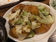 油面筋炒卷心菜-建国328 本帮小馆·面馆