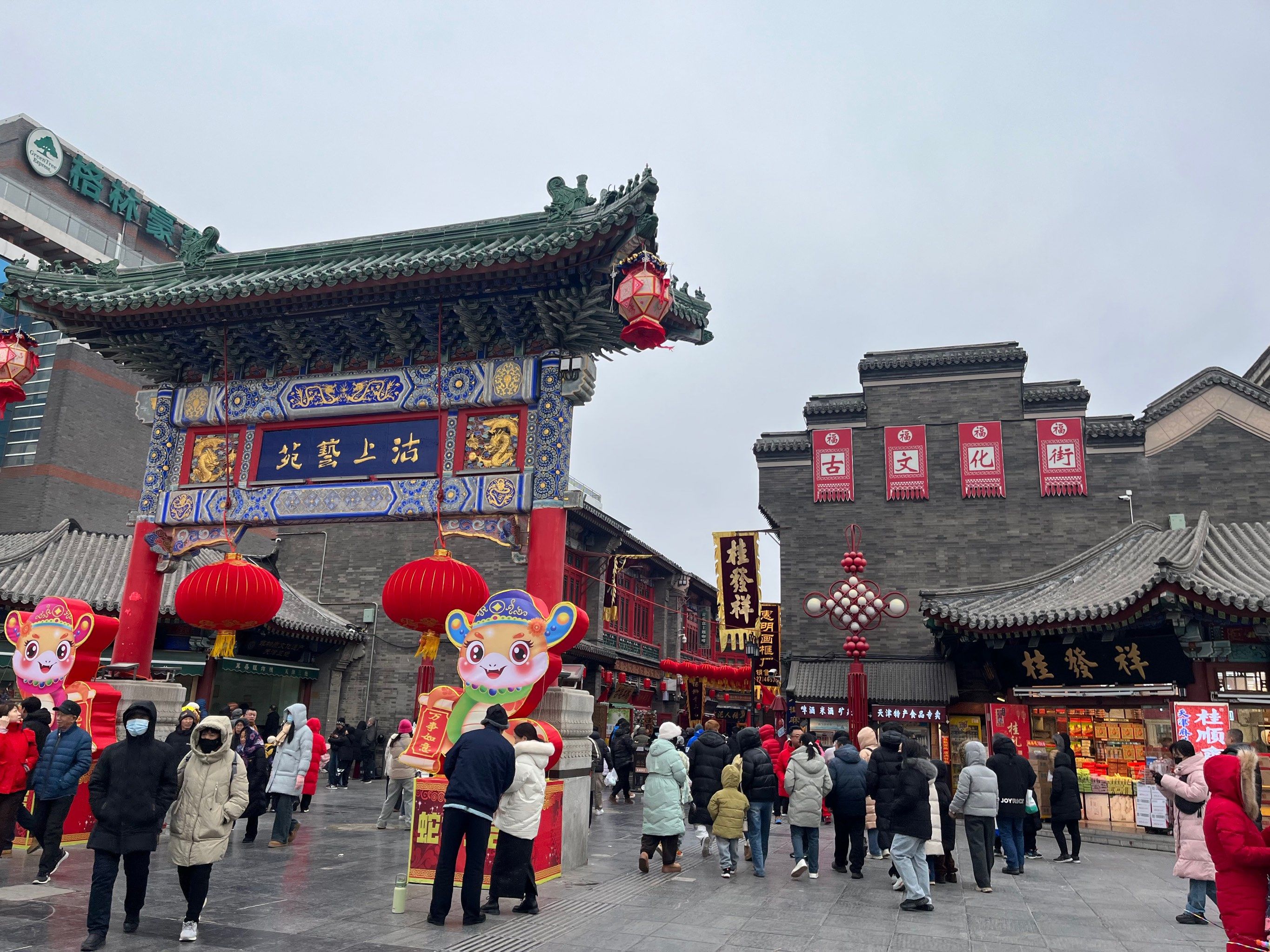 简单转了一圈,买了炸糕,十八街麻花,回家了!