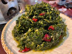 炒山野菜-老舅老蒙肉饼非遗店(一店)