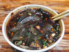 精肉杂酱苕皮-阿坤传统手工小吃(杨家坪店)