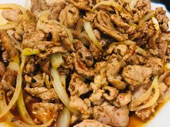 孜然牛肉-天添纸包鸡家常菜