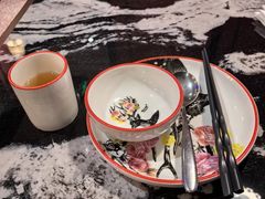 餐具摆设-新白鹿餐厅(百联中环店)