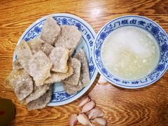 老北京炸灌肠-门框胡同百年卤煮(新街口店)