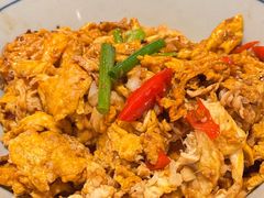 香醋炒土鸡蛋-荆九爷爆炒桥头三嫩(云南北路店)