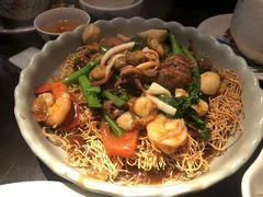 海鲜煎面-大头虾越式风味餐厅(光明广场店)