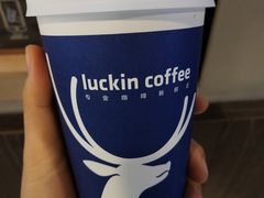 拿铁-瑞幸咖啡(东直门枢纽店)