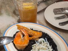牛肝菌墨鱼汁海鲜烩饭-艾雷牛排馆 LA.Prime Steakhouse