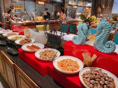 自助取餐区-领鲜活海鲜榴莲自助火锅(东门店)