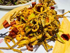 椒盐鳗鱼苗-闽公馆·客家私房菜·商务宴请·包厢(杏林橡树湾店)