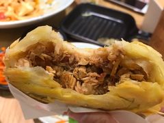现烤脆皮肉夹馍-秦和居(大唐时代店)