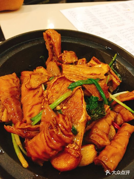 秋满膳房(壹丰广场四川北路店)三杯大肠图片 - 第1张