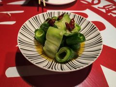 油炝乳瓜皮-汉唐宴长安食府