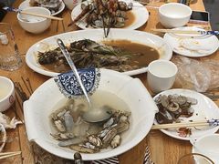 -天盛海鲜烧烤大排档·本地小海鲜·牟平腿穗子(幸福店)