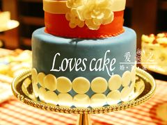 翻糖婚礼蛋糕-爱之婚礼蛋糕(建外SOHO西区店)