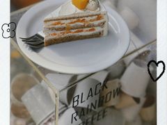 柑橘红茶糖渍橙皮奶油蛋糕-black rainbow coffee