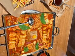 鱼饼火山炒年糕-包装马车·韩国料理·포장마차