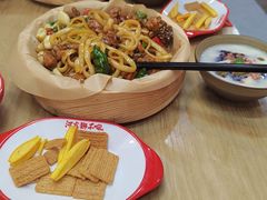 辣子鸡拌面&nbsp;米粉-河东狮不吼辣子鸡手擀面(李村店)