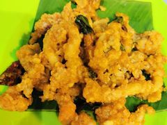 咸蛋黄鱿鱼-明记烧鱼美味店