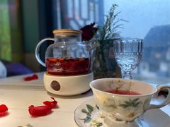缤纷莓果茶-蜜桃花开·中西融合菜E&W(南长街店)
