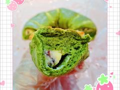 抹茶红豆乳酪-木子木水日式烫面包(世界城光谷店)
