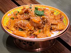 椒麻金钱肚-那家小馆•北京菜•烤鸭(中关村店)