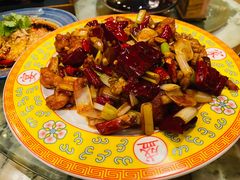 桃仁剔炒鸡-那家小馆•北京菜•烤鸭(香山店)